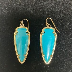 Kendra Scott tourquise earrings